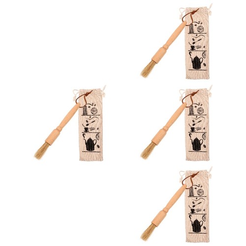 4pcs reusable wood handle - reusable,